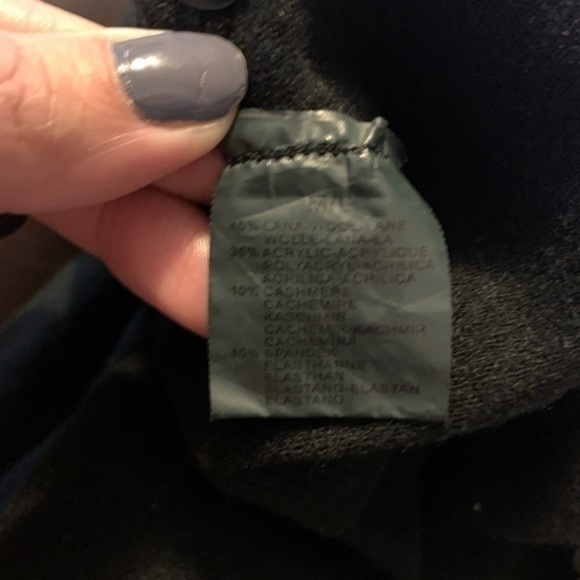 Black long sleeved V-Neck Mini Dress Size M /L - Picture 8 of 8